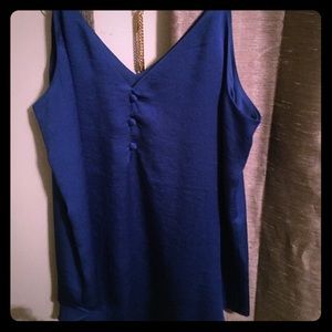 Cobalt blue tank